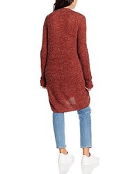 rote Strickjacke von Blend