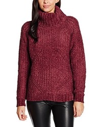 rote Strickjacke von Blend