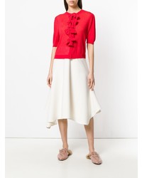 rote Strickjacke von Simone Rocha