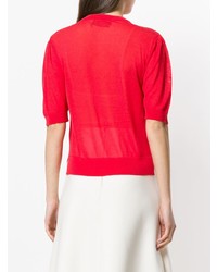 rote Strickjacke von Simone Rocha