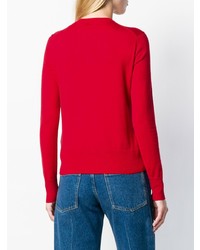 rote Strickjacke von Polo Ralph Lauren