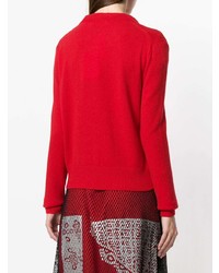 rote Strickjacke von Altuzarra