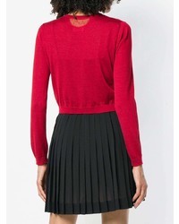 rote Strickjacke von RED Valentino