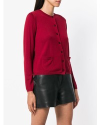 rote Strickjacke von Aspesi