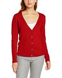 rote Strickjacke von More & More