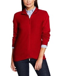 rote Strickjacke von Olsen