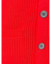 rote Strickjacke von Lanvin