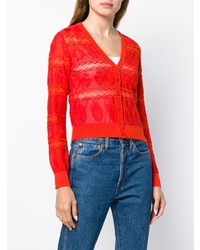 rote Strickjacke von M Missoni