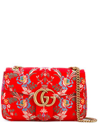 rote Taschen mit Blumenmuster von Gucci