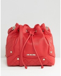 rote Taschen von Love Moschino