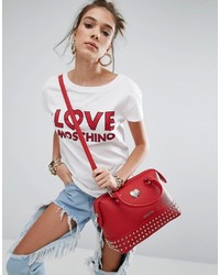 rote Taschen von Love Moschino