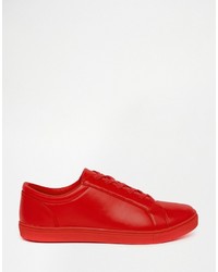 rote Turnschuhe von Asos