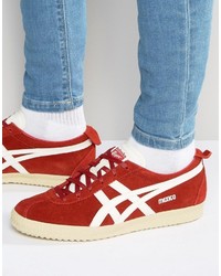 rote Turnschuhe von Onitsuka Tiger by Asics
