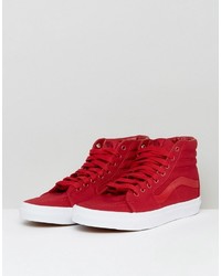 rote Turnschuhe von Vans