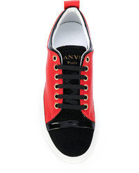 rote Turnschuhe von Lanvin