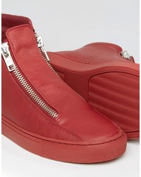 rote Turnschuhe von Asos