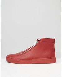 rote Turnschuhe von Asos