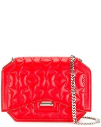 rote Umhängetasche mit geometrischem Muster von Givenchy