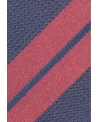 rote und dunkelblaue vertikal gestreifte Krawatte von Seidensticker