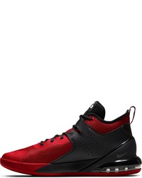 rote und schwarze hohe Sneakers von Nike