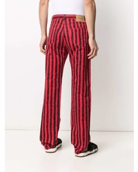 rote und schwarze Jeans von Kenzo