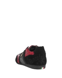 rote und schwarze niedrige Sneakers von OTTO