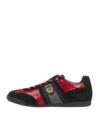 rote und schwarze niedrige Sneakers von OTTO