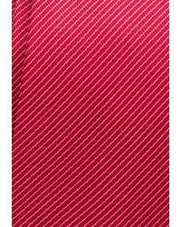 rote vertikal gestreifte Krawatte von Eterna