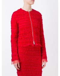 rote verzierte Jacke von Givenchy