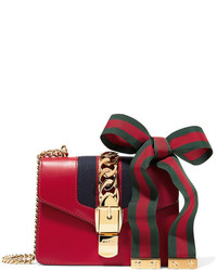 rote verzierte Ledertaschen von Gucci