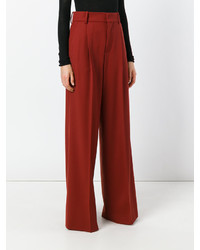 rote weite Hose von Marni