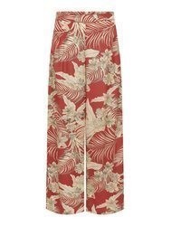 rote weite Hose von Only