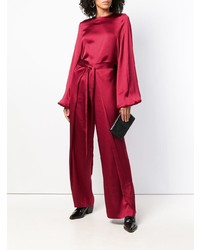 rote weite Hose von Rouge Margaux