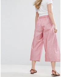 rote weite Hose von Asos