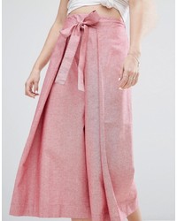 rote weite Hose von Asos