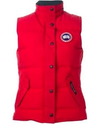 rote Weste von Canada Goose