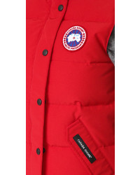 rote canada goose weste