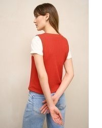 rote Weste von STREET ONE STUDIO