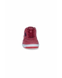 rote Wildleder niedrige Sneakers von Camp David