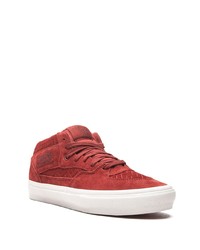 rote Wildleder niedrige Sneakers von Vans