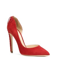 rote Wildleder Pumps von Chloe Gosselin