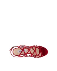 rote Wildleder Sandaletten von Steve Madden