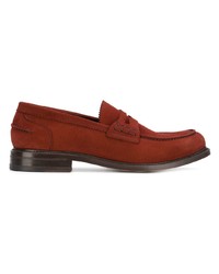 rote Wildleder Slipper von Berwick Shoes