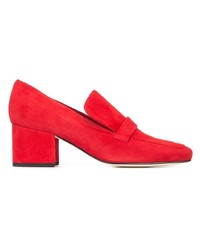 rote Wildleder Slipper von Dorateymur