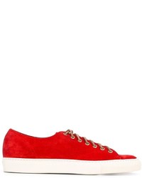 rote Wildleder Turnschuhe von Buttero