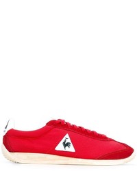 rote Wildleder Turnschuhe von Le Coq Sportif