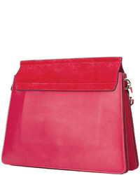 rote Wildledertaschen von Chloé