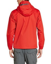 rote Windjacke von EIDER