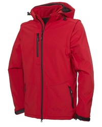 rote Windjacke von Fifty Five