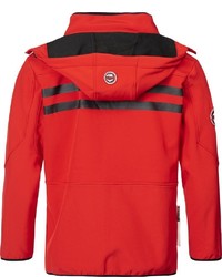 rote Windjacke von Geographical Norway